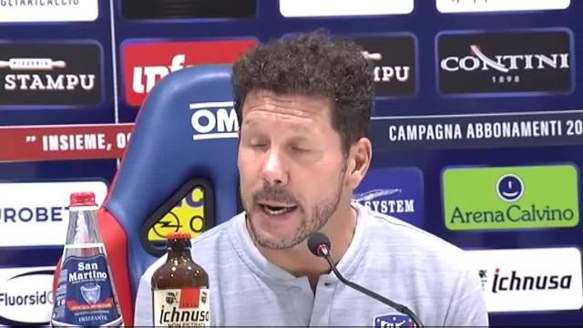 Simeone elogia a Lemar: &quot;Es veloz, tiene visión de juego, buen disparo, gol...&quot;