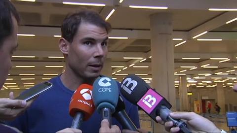 Vídeo: Rafa Nadal regresa a las pistas