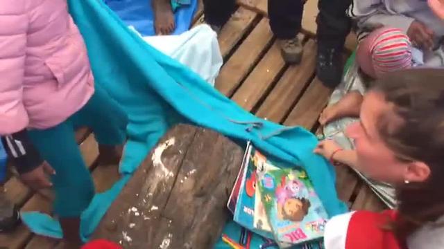 Espíritu navideño en el Open Arms: &quot;Estamos cansados pero con muchísima ilusión&quot;