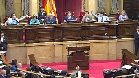 Vídeo: Forcadell se defiende y dice que no hay «debates ilegales»