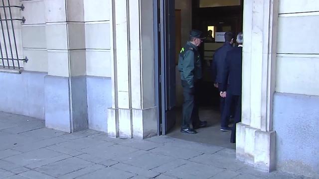 Francisco Javier Guerrero, este miércoles en la Audiencia de Sevilla