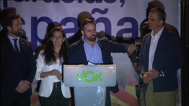 Abascal: &quot;VOX ha venido para quedarse&quot;