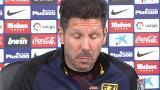 Simeone: «Nos encontraremos a un Deportivo entusiasta»