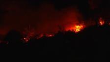 120 hectáreas se han quemado en Mondariz (Pontevedra) y 60 personas han sido evacuadas
