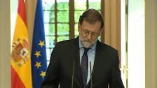 Rajoy deja claro que la democoracia ha vencido a ETA