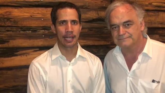 Pons transmite a Guaidó el respaldo del Parlamento Europeo y del Partido Popular