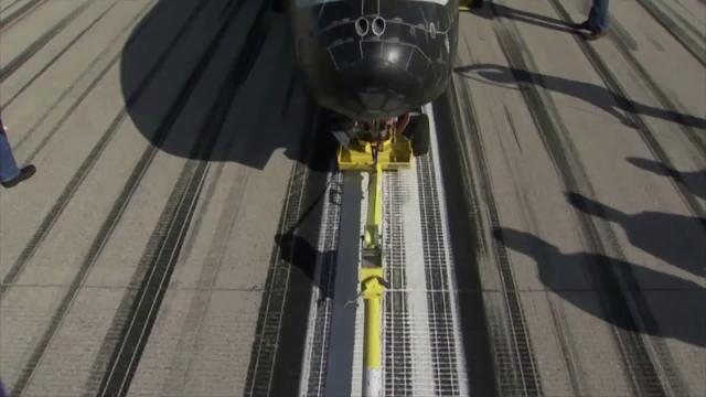 Imagen tomada en mayo de 2015 del X-37B