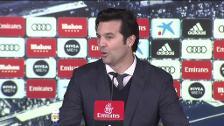 Solari: "Vamos a luchar las tres competiciones hasta el final, para el Madrid no hay nada imposible"