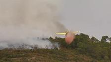 Perimetrado el incendio de Valencia que ha afectado a tres localidades cercanas a Gandía