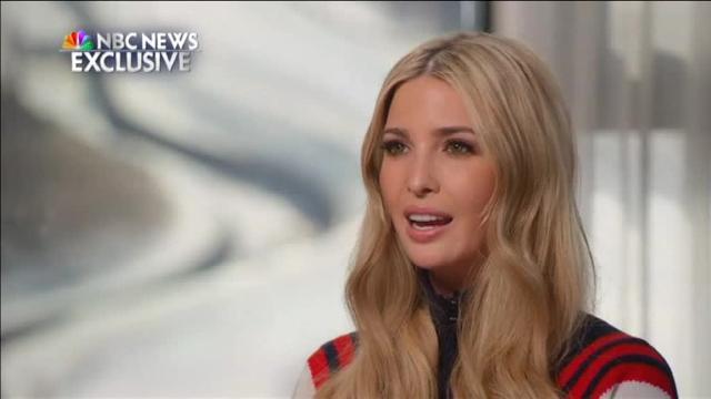 Ivanka Trump cree que la idea de armar a los profesores debe ser debatida