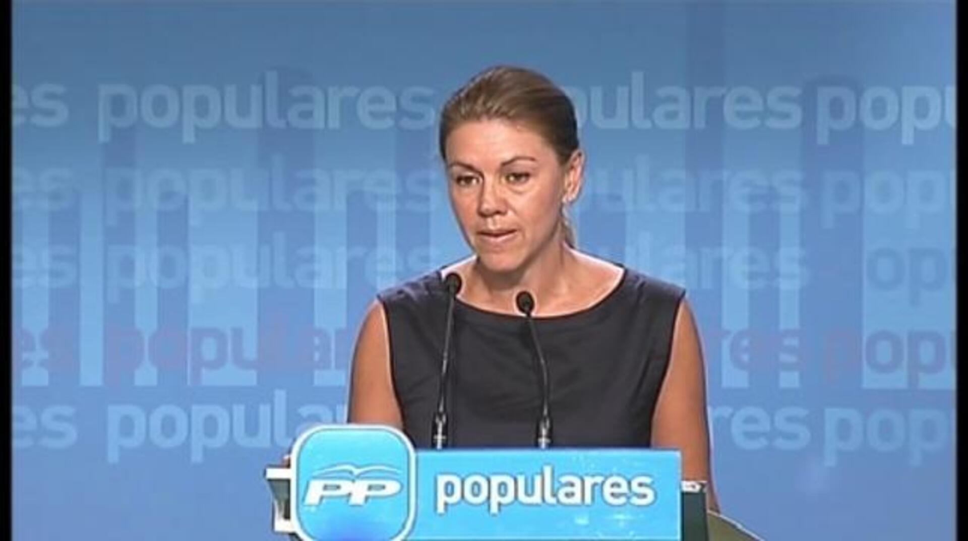 Cospedal frena a Arenas y asegura que no tendrá más poder en el PP