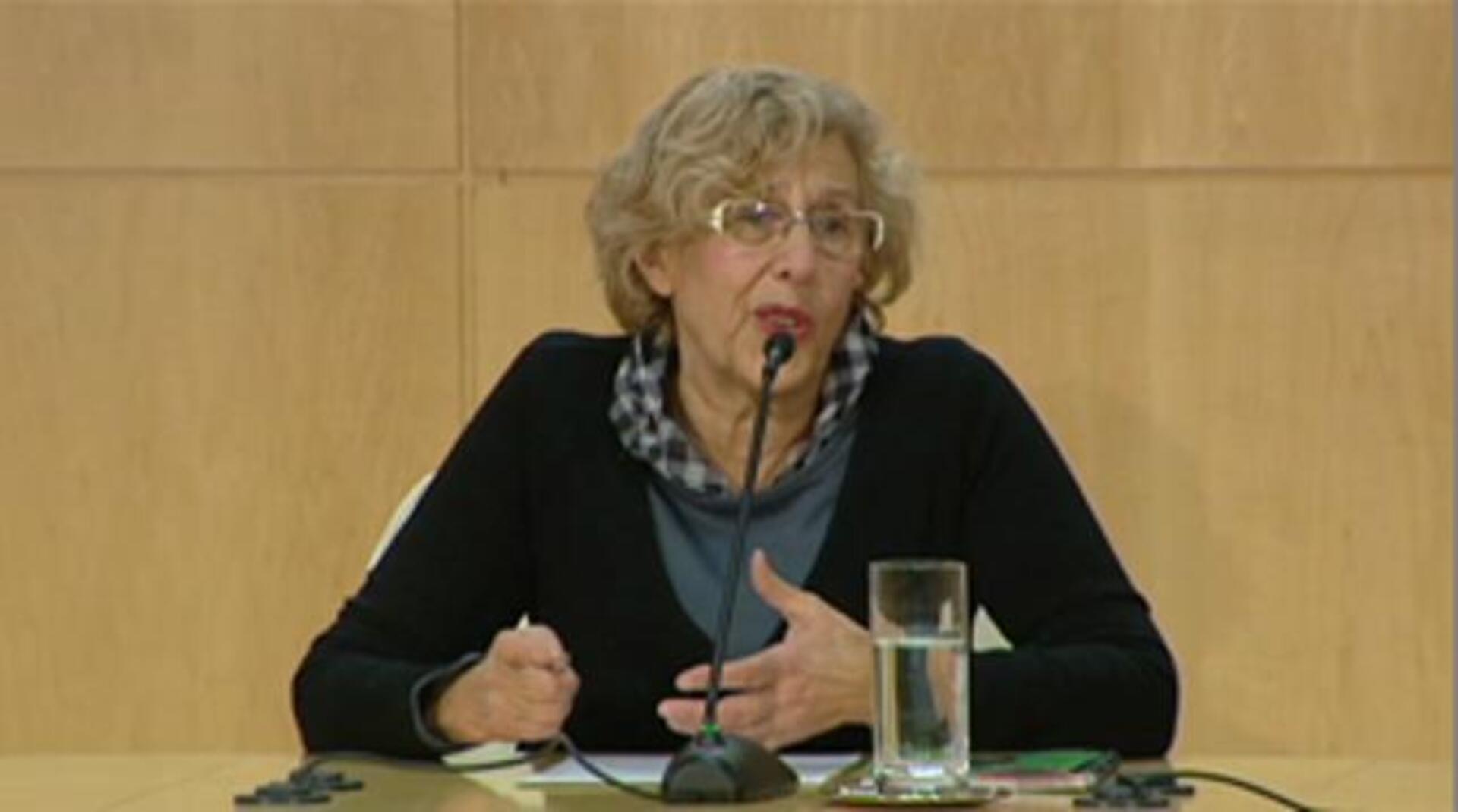 Manuela Carmena, alcaldesa de Madrid