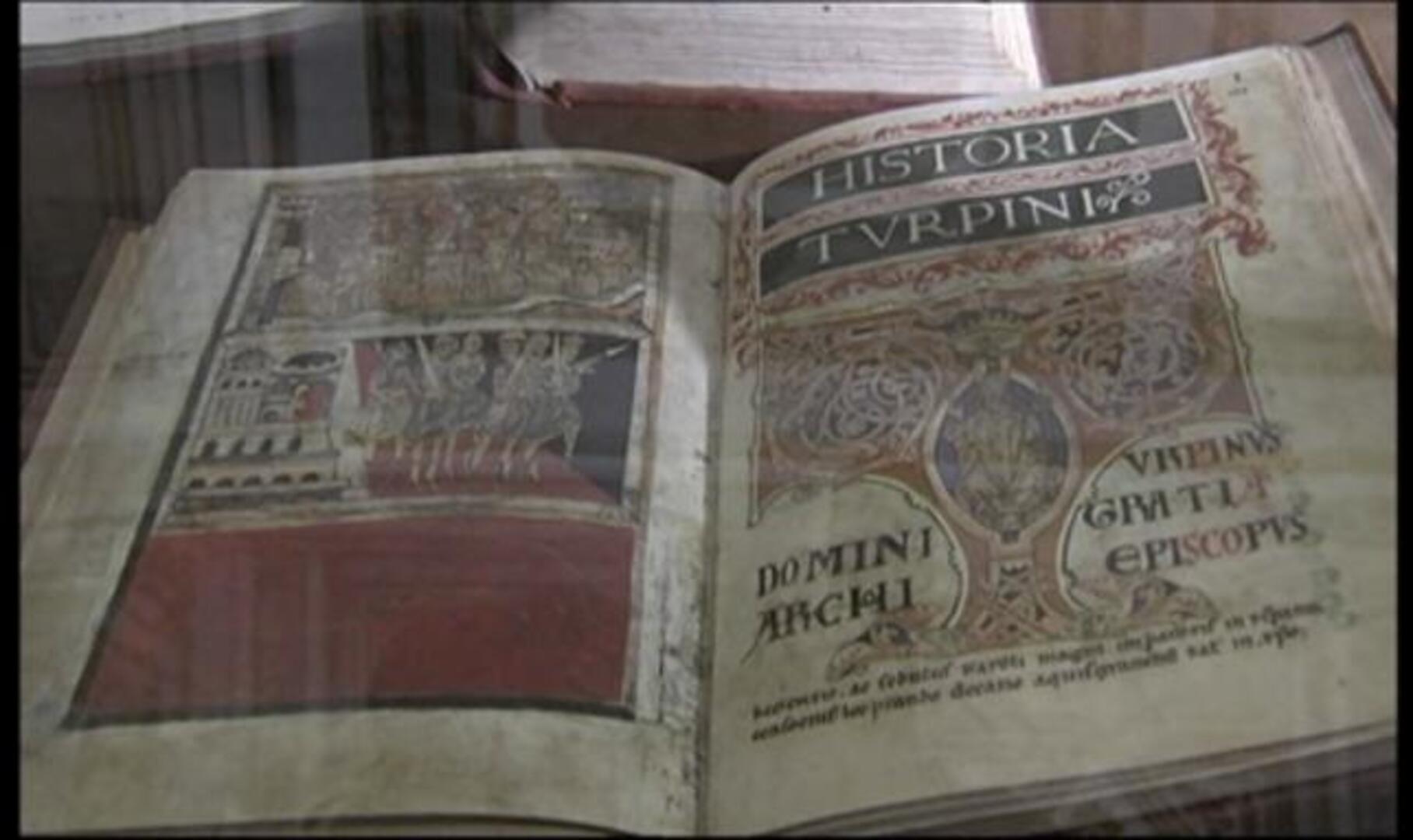 El Códice Calixtino se expone hasta el domingo en la Catedral de Santiago