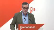 Cs solo aceptará en Andalucía un Gobierno con el PP