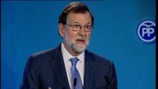 Rajoy pide al que gane que cuente con sus rivales