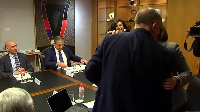 Rubiales sobre la reunión con Tebas: &quot;Ha habido cuestiones desagradables que prefiero pasar por alto y otras positivas y algunos avances&quot;