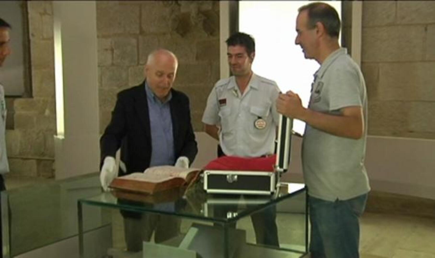 La exposición sobre el Códice Calixtino recibe más de 12.000 visitas en ocho días