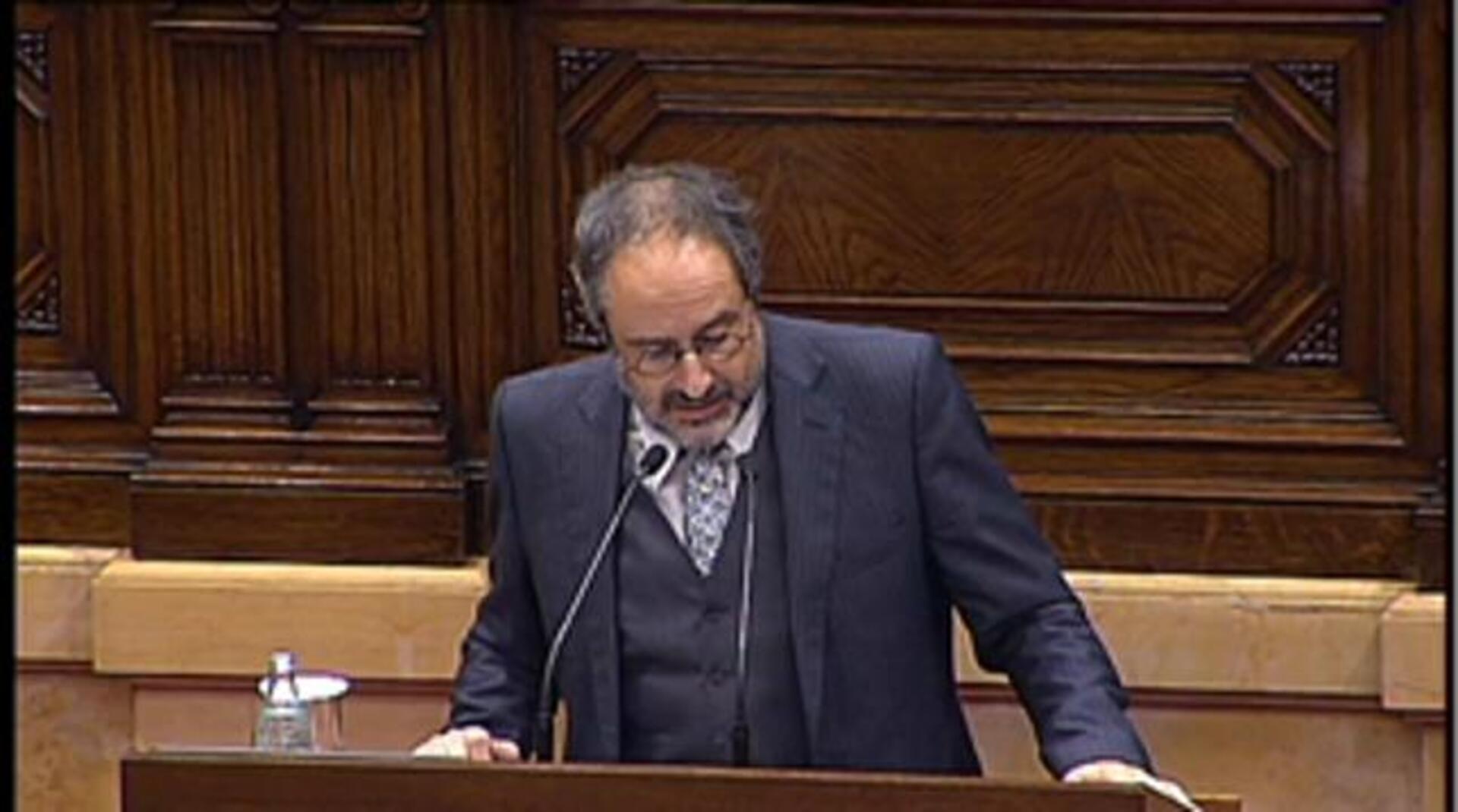 Antonio Baños, hoy junto a Carme Forcadell