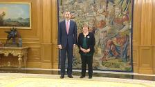 El Rey recibe en audiencia a Michelle Bachelet