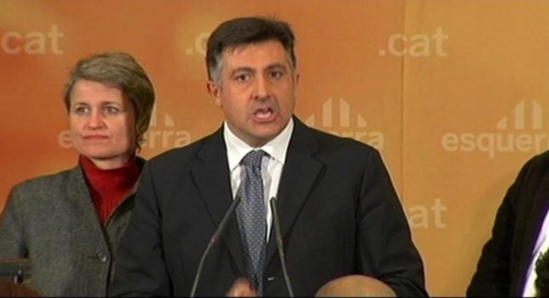 Puigcercós (ERC): «Hemos perdido la confianza de miles de catalanes»