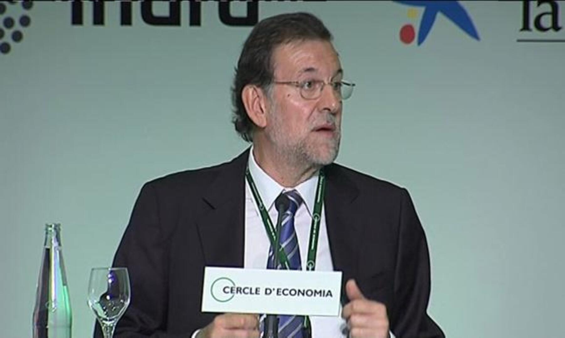 Rajoy: «Ya hace un año que pudo aprobarse la negociación colectiva»