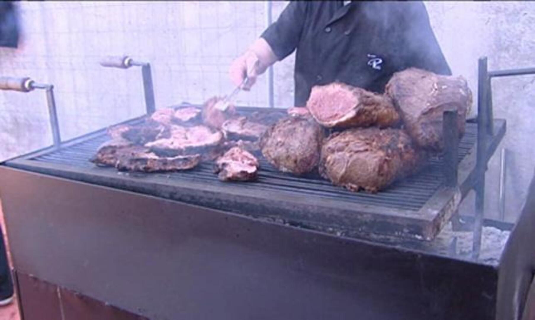 El Rayo prepara la visita del Madrid con una barbacoa