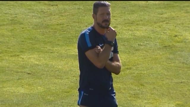 Carla Pereyra: &quot;Mi hija ya dice ¡Atleti! &quot;