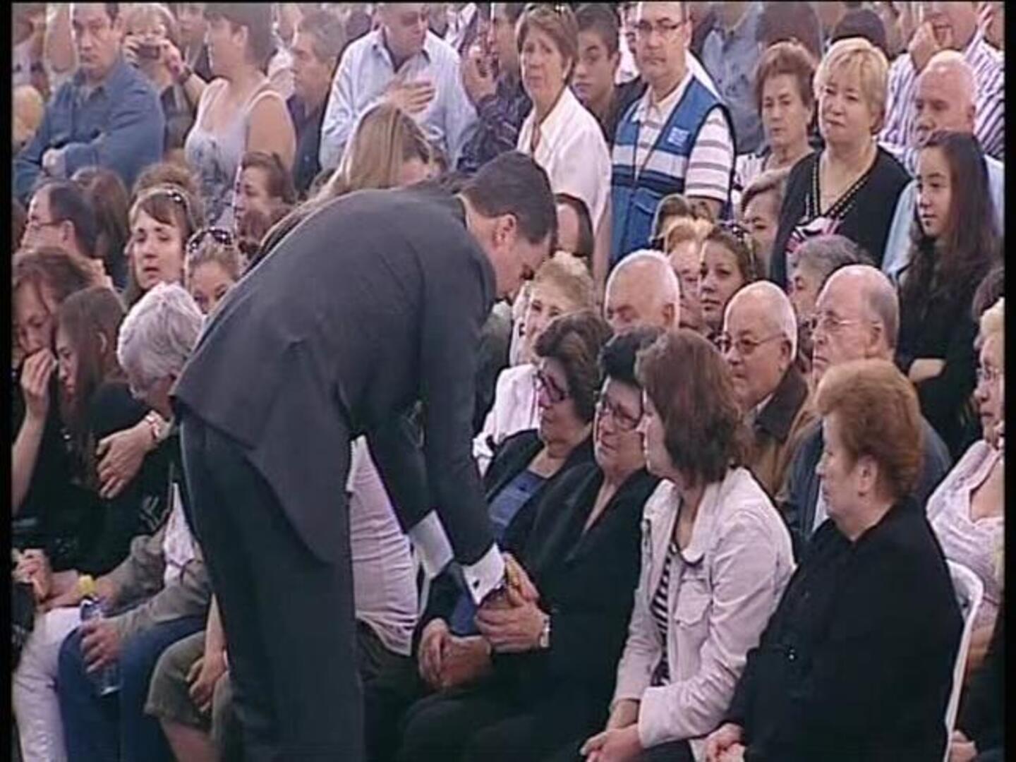 Directo: Los Príncipes de Asturias despiden en Lorca a los muertos del terremoto