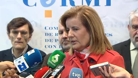 Fátima Báñez, ministra de Empleo