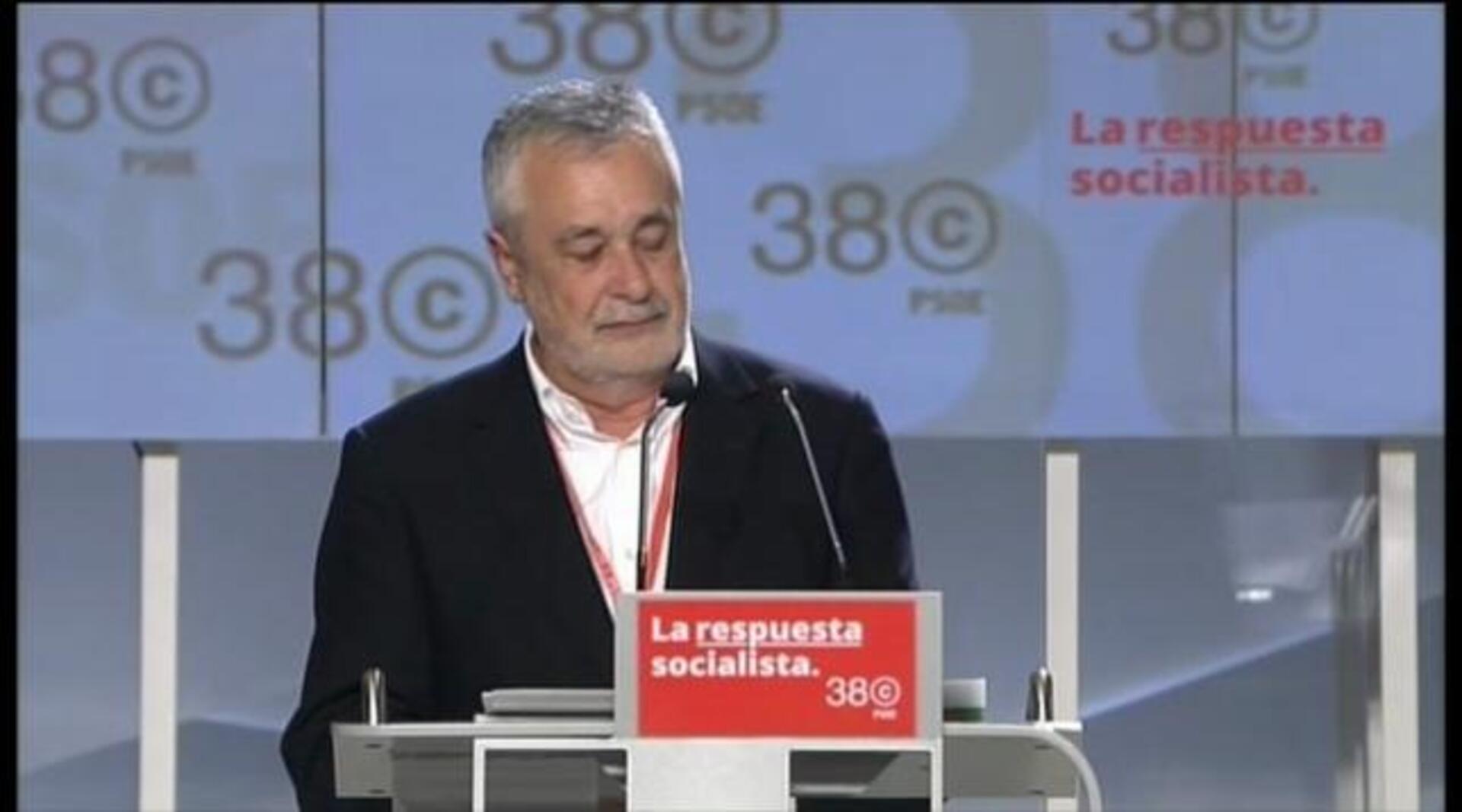 Griñán dice que el Congreso es tan crucial como los que dieron el poder a González y Zapatero