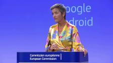 Bruselas impone a Google una multa récord de 4.340 millones