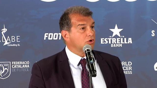 Joan Laporta: &quot;Ser hoy aficionado del Real Madrid es muy difícil&quot;