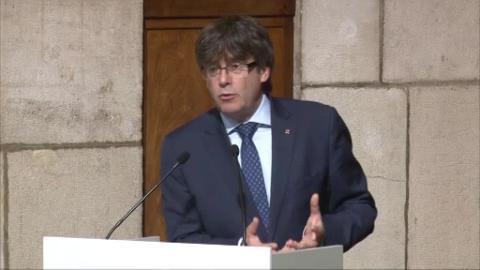 Carles Puigdemont, presidente de la Generalitat