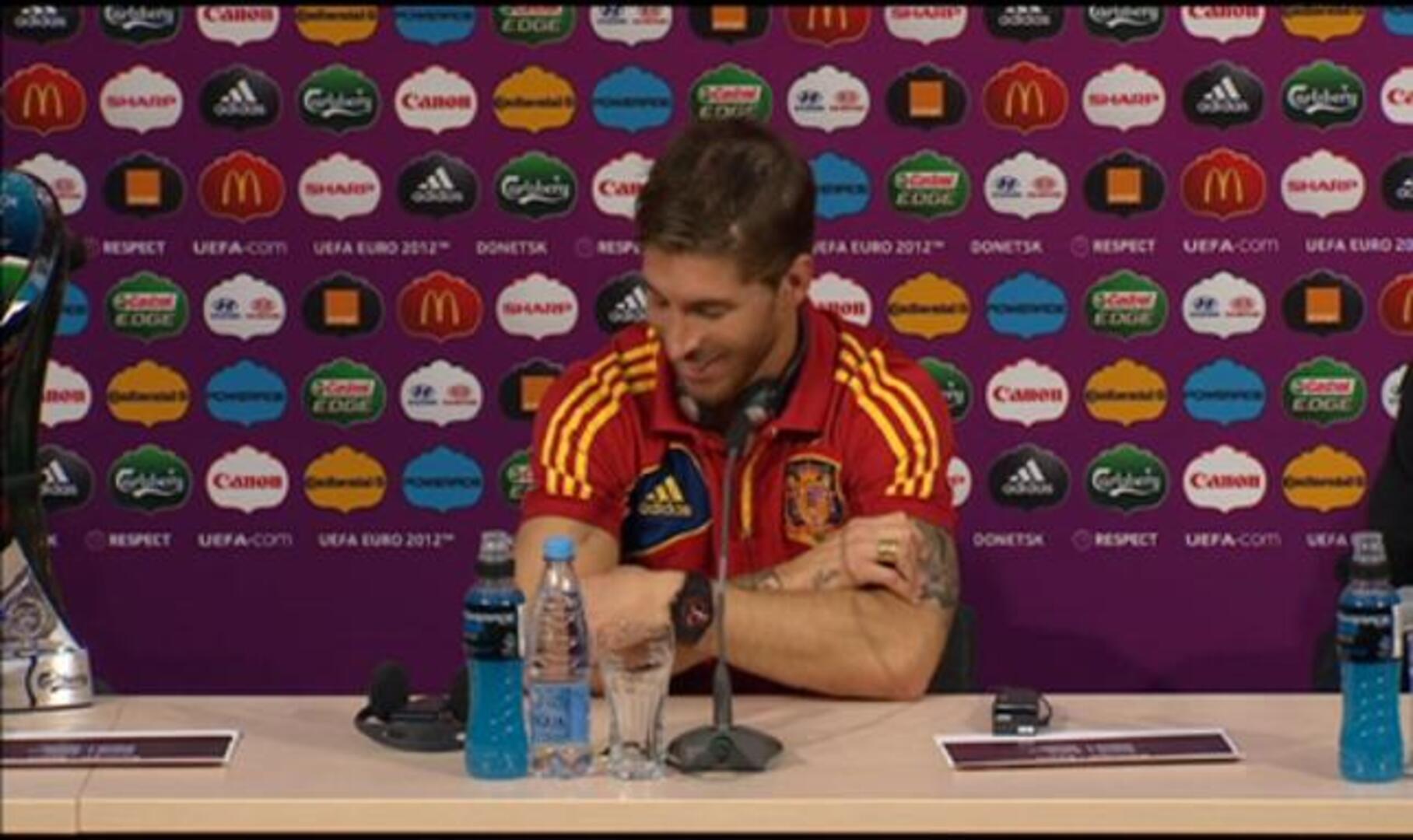 Eurocopa 2012: Sergio Ramos marcó a lo Panenka; Cristiano Ronaldo ni tiró