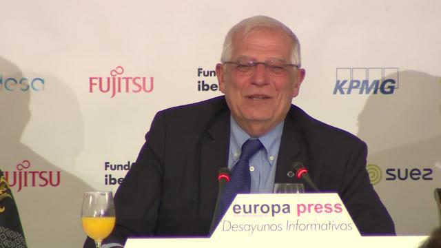 Borrell no se descarta para encabezar lista del PSOE a europeas