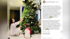 La Navidad llega a casa de Pilar Rubio y Sergio Ramos