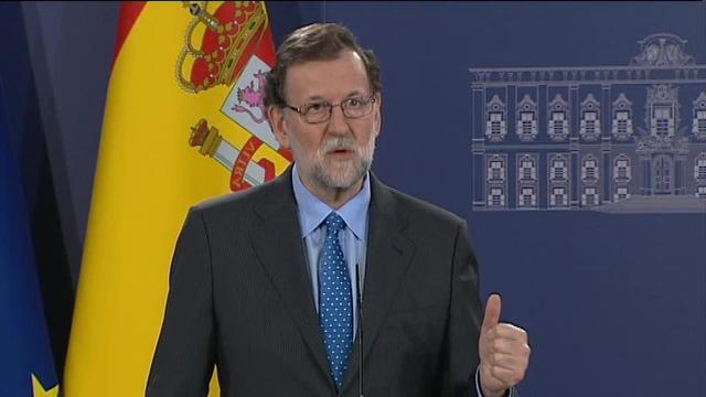 Mariano Rajoy, presidente del Gobierno