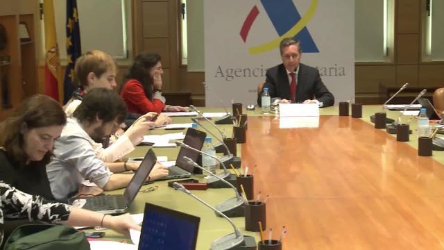 El director general de la Agencia Tributaria, Santiago Menéndez