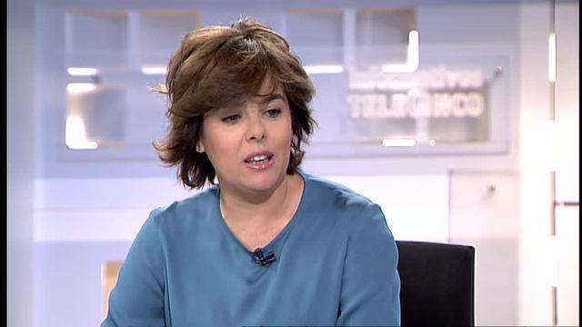 Sáenz de Santamaría pide a Casado &quot;integrarse&quot; en su proyecto y obtiene el &quot;no&quot;