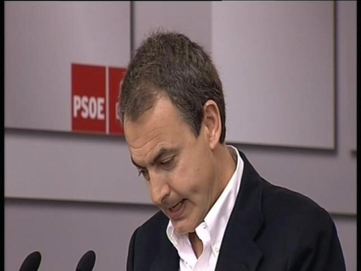 Las frases del Comité de la despedida de Zapatero