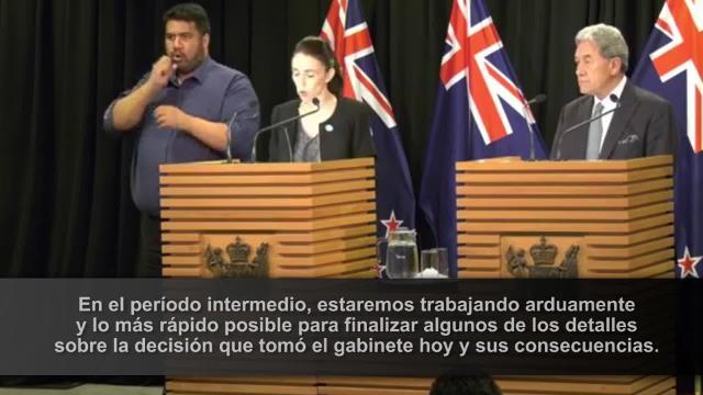 Nueva Zelanda acuerda endurecer leyes sobre el control de armas