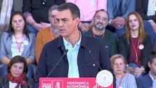 Sánchez dice que la derecha "se ata a la ultraderecha"