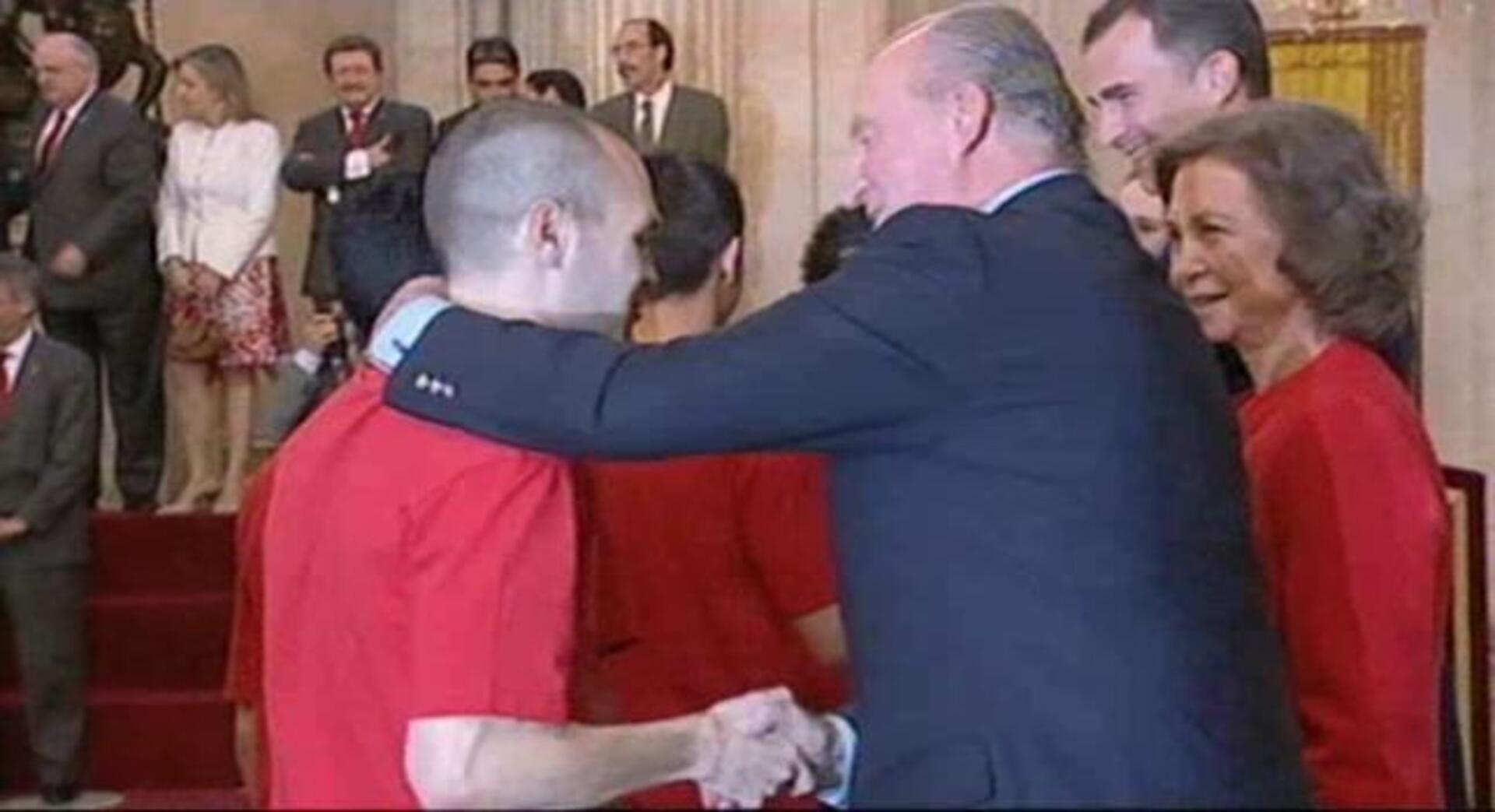 El Rey, a la selección: «Gracias, campeones»