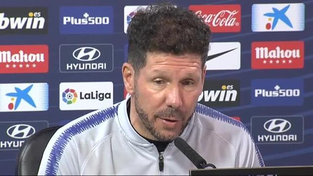 Simeone: &quot;Para el Atlético ser segundo ya no es suficiente&quot;