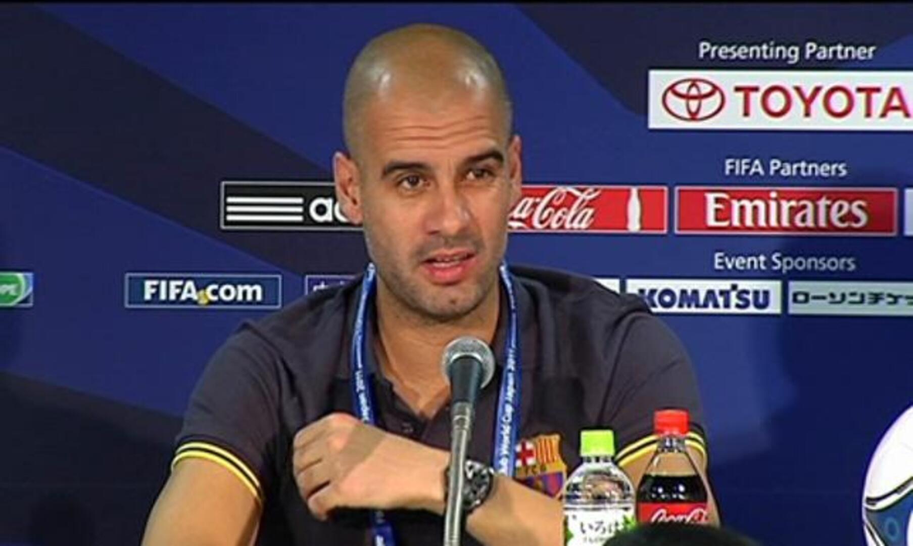 Guardiola asegura que el Barcelona no quiere vender a Villa