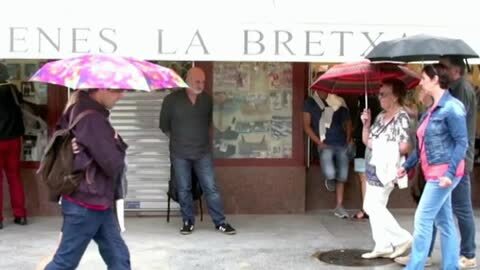 Pintada «abertzale» en Hernani