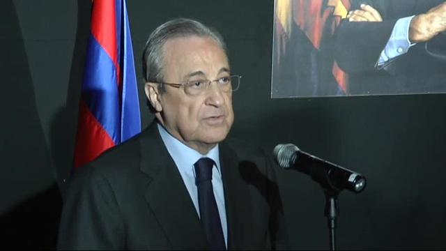 Florentino Pérez: &quot;Núñez tuvo mucho que ver en que Barça y Madrid sean hoy los dos mejores clubes del mundo&quot;