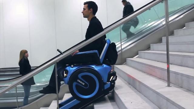 Así será la silla de ruedas del futuro: se moverá como un «segway»