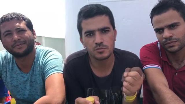 A bordo del Open Arms