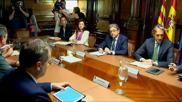 Imagen de la reunión producida este viernes